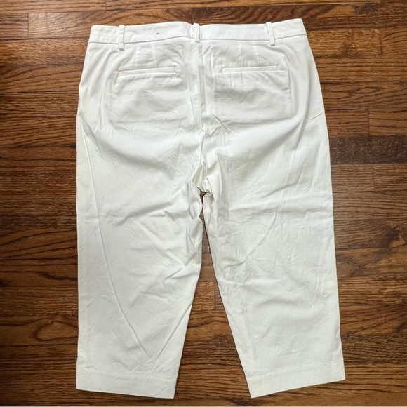 TALBOTS NWOT Perfect Skimmer size 14P color White slit in bottom - Picture 2 of 10